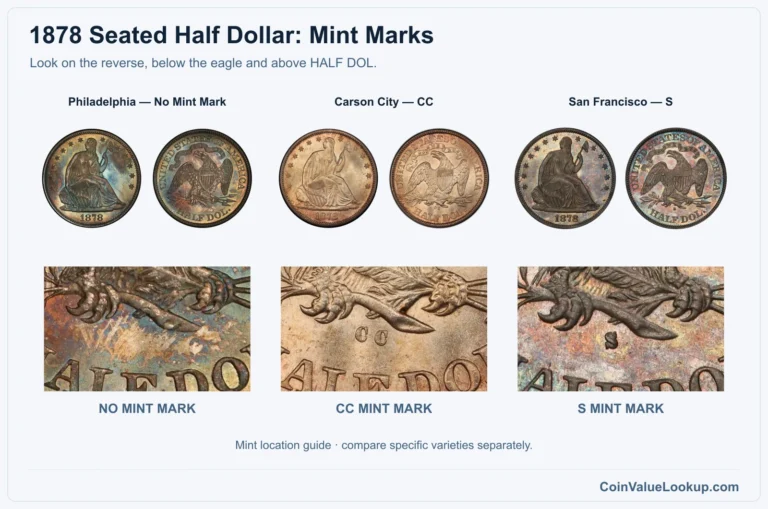 1878 Liberty Seated Half Dollar Coin Value: How Much Is It Worth?