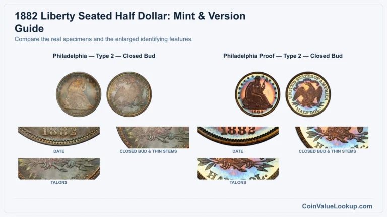 1882 Liberty Seated Half Dollar Coin Value: How Much Is It Worth?
