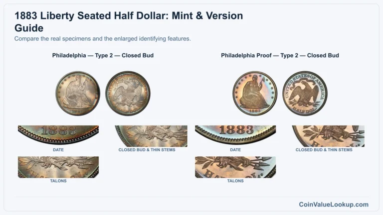 1883 Liberty Seated Half Dollar Coin Value: How Much Is It Worth?