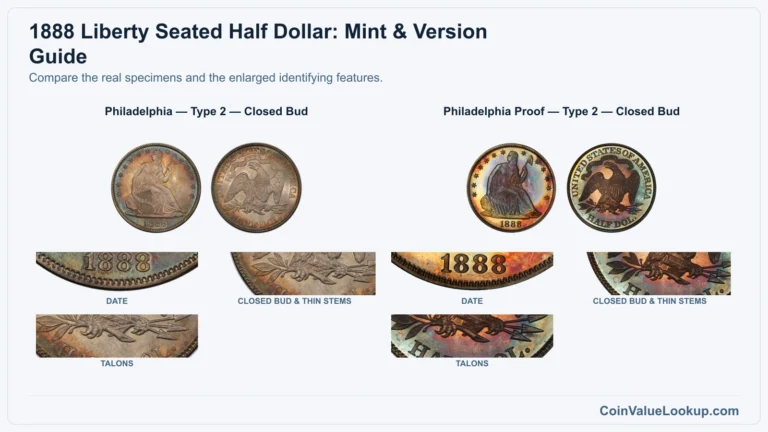 1888 Liberty Seated Half Dollar Coin Value: How Much Is It Worth?