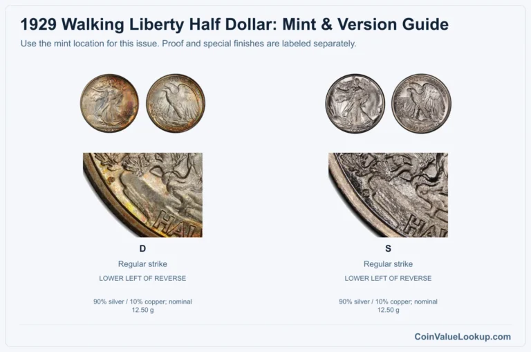 1929 Walking Liberty Half Dollar Coin Value: How Much Is It Worth?