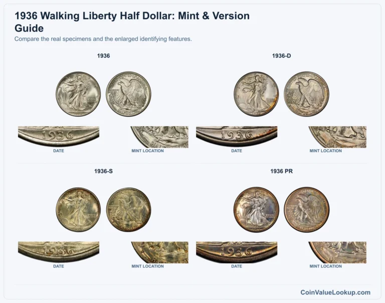 1936 Walking Liberty Half Dollar Coin Value: How Much Is It Worth?