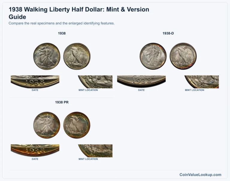 1938 Walking Liberty Half Dollar Coin Value: How Much Is It Worth?