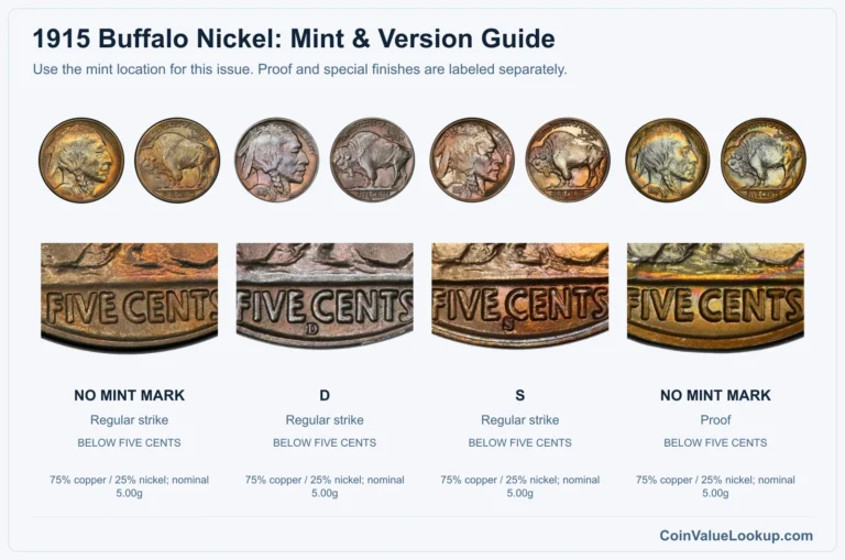 1915 Buffalo Nickel Coin Value: How Much Is It Worth?