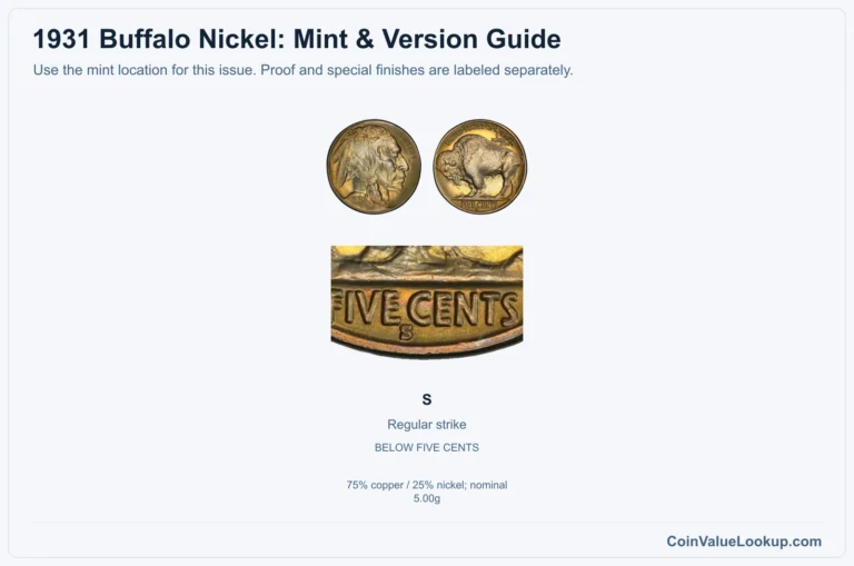 1931 Buffalo Nickel Coin Value: How Much Is It Worth?