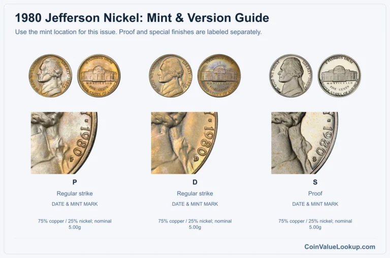 1980 Jefferson Nickel Coin Value: How Much Is It Worth?