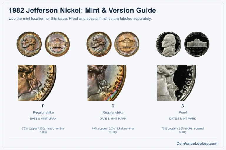 1982 Jefferson Nickel Coin Value: How Much Is It Worth?