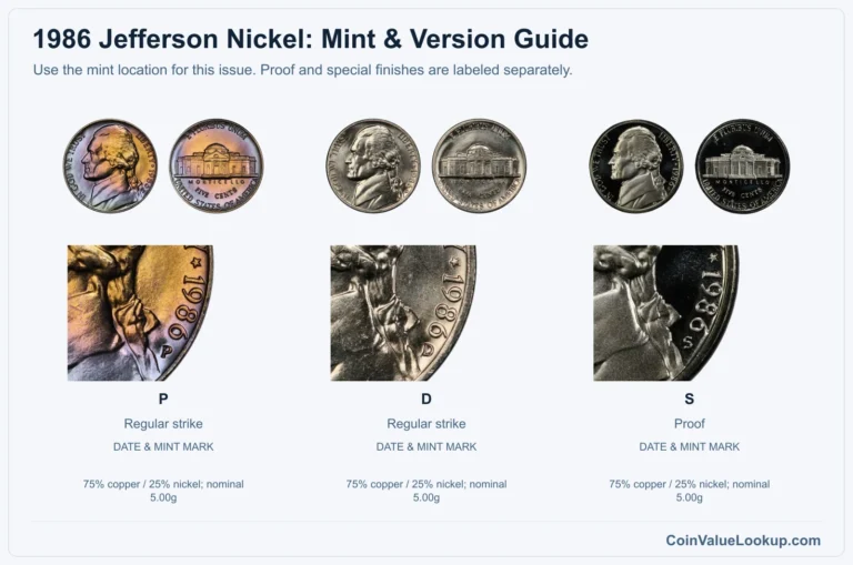 1986 Jefferson Nickel Coin Value: How Much Is It Worth?