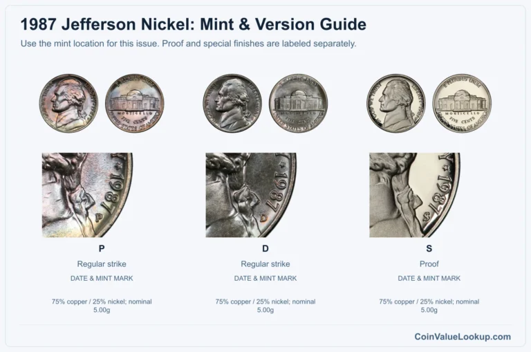 1987 Jefferson Nickel Coin Value: How Much Is It Worth?