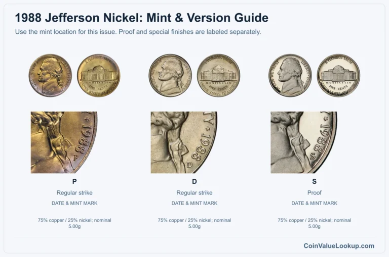 1988 Jefferson Nickel Coin Value: How Much Is It Worth?