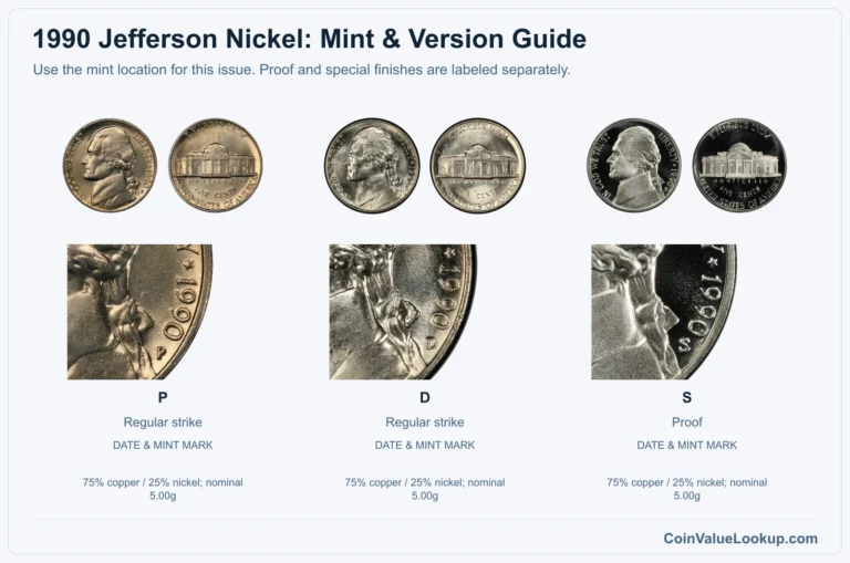 1990 Jefferson Nickel Coin Value: How Much Is It Worth?