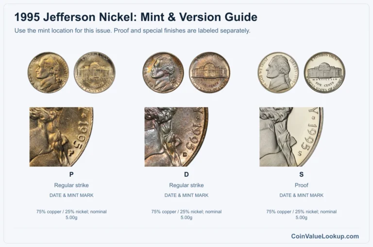 1995 Jefferson Nickel Coin Value: How Much Is It Worth?