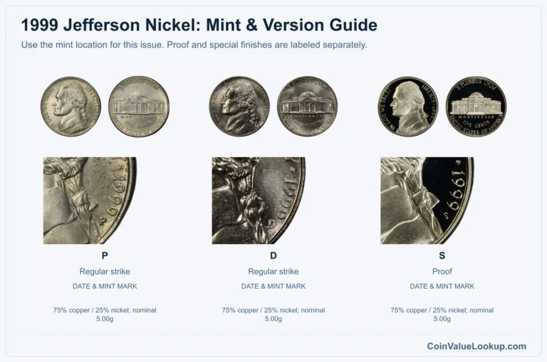 1999 Jefferson Nickel Coin Value: How Much Is It Worth?