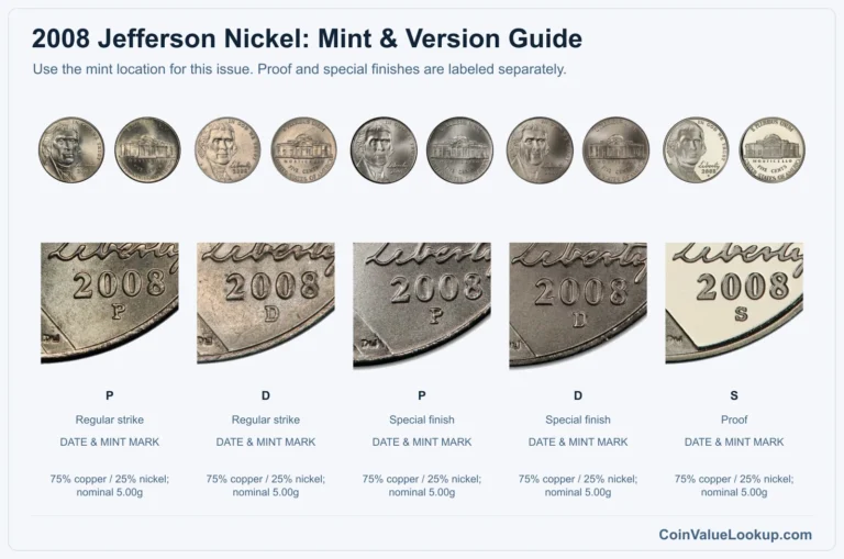 2008 Jefferson Nickel Coin Value: How Much Is It Worth?