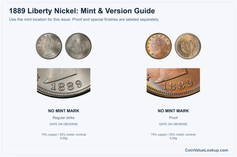 1889 Liberty Nickel Coin Value: How Much Is It Worth?