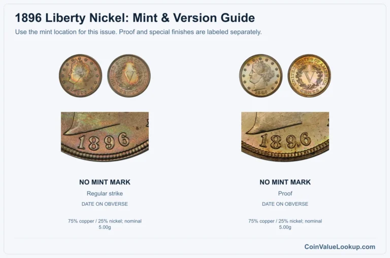 1896 Liberty Nickel Coin Value: How Much Is It Worth?
