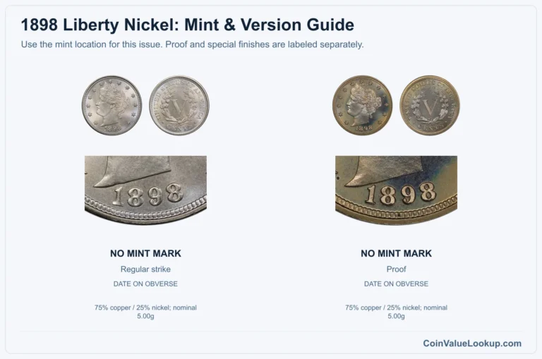 1898 Liberty Nickel Coin Value: How Much Is It Worth?
