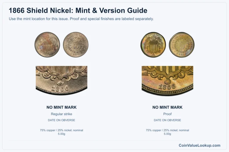 1866 Shield Nickel Coin Value: How Much Is It Worth?