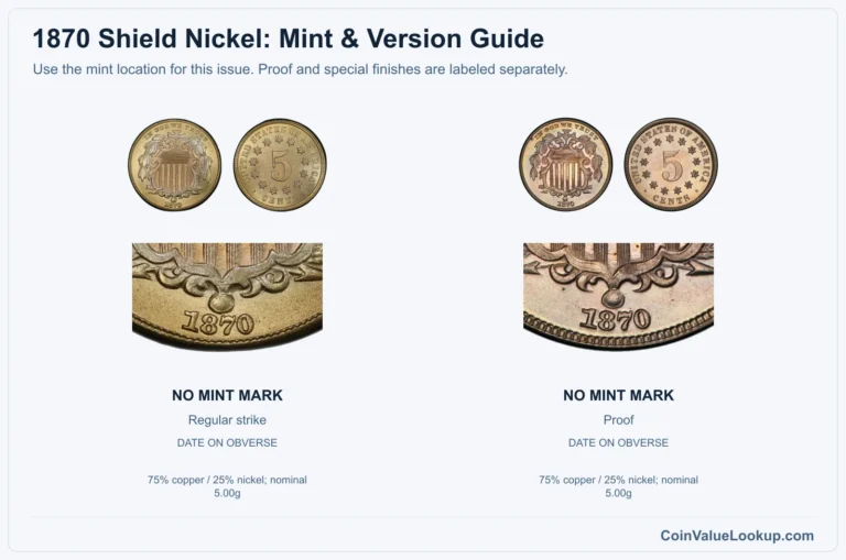1870 Shield Nickel Coin Value: How Much Is It Worth?