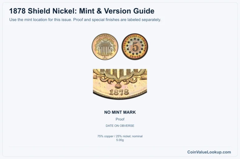 1878 Shield Nickel Coin Value: How Much Is It Worth?