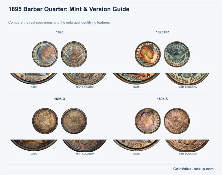 1895 Barber Quarter Coin Value: How Much Is It Worth?