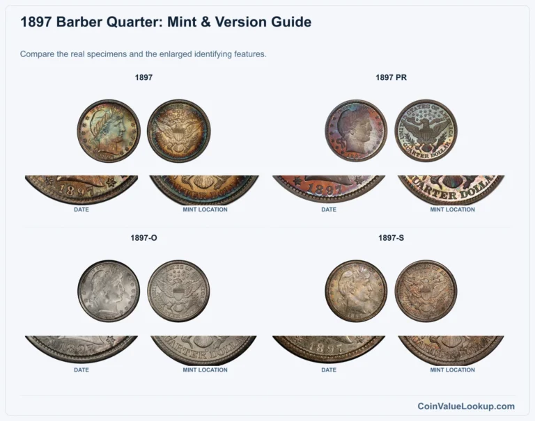 1897 Barber Quarter Coin Value: How Much Is It Worth?