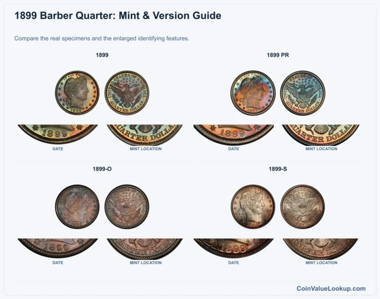 1899 Barber Quarter Coin Value: How Much Is It Worth?