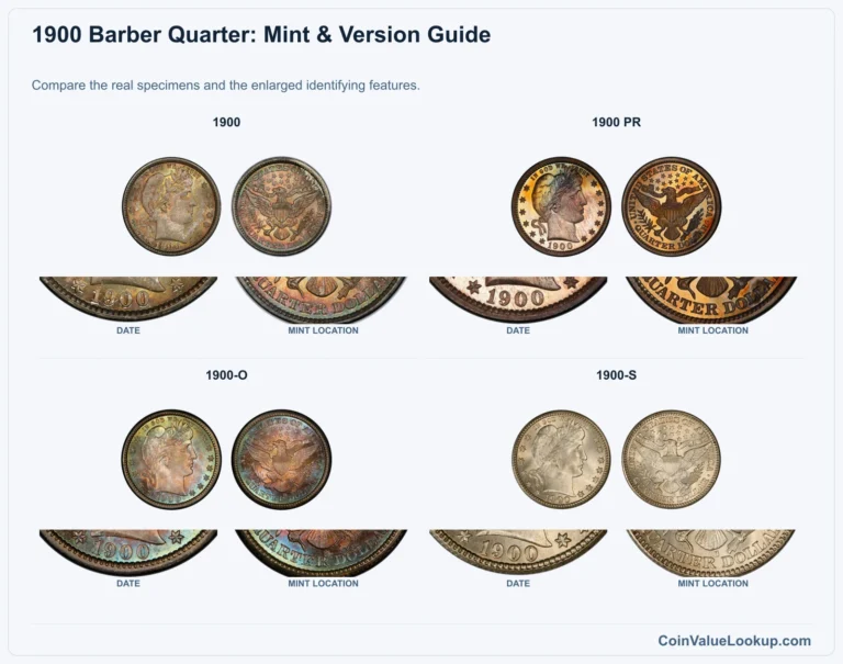 1900 Barber Quarter Coin Value: How Much Is It Worth?