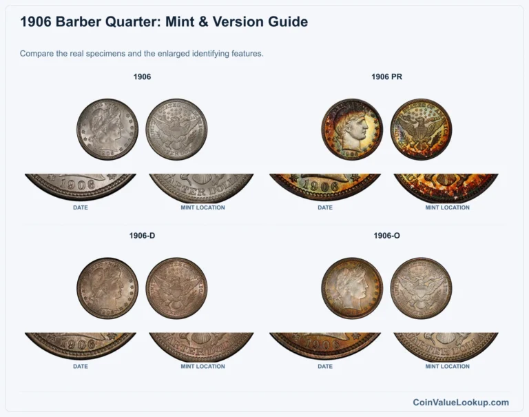 1906 Barber Quarter Coin Value: How Much Is It Worth?