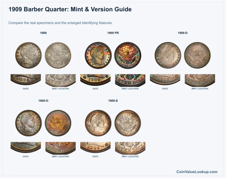 1909 Barber Quarter Coin Value: How Much Is It Worth?