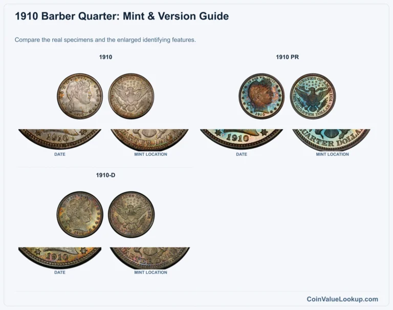 1910 Barber Quarter Coin Value: How Much Is It Worth?