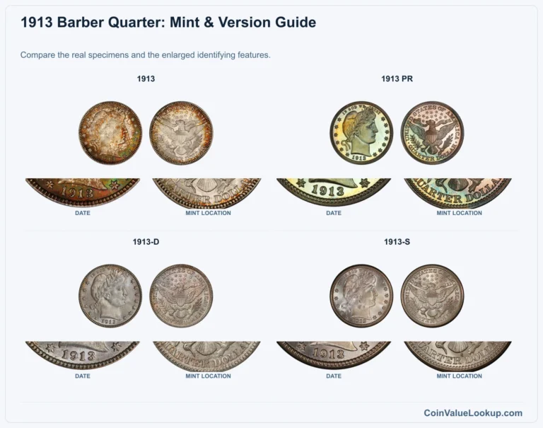 1913 Barber Quarter Coin Value: How Much Is It Worth?