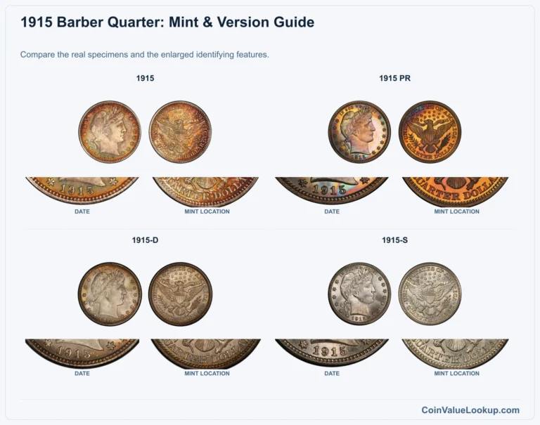 1915 Barber Quarter Coin Value: How Much Is It Worth?