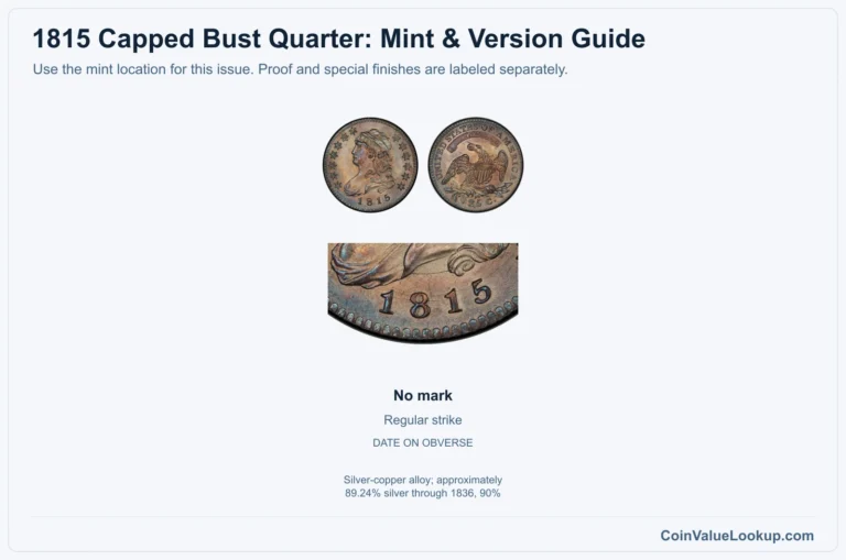 1815 Capped Bust Quarter Coin Value: How Much Is It Worth?