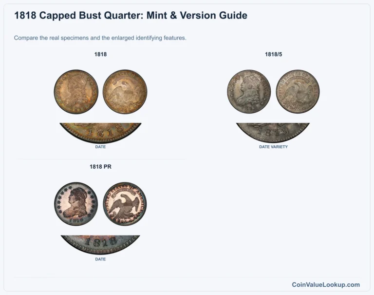 1818 Capped Bust Quarter Coin Value: How Much Is It Worth?