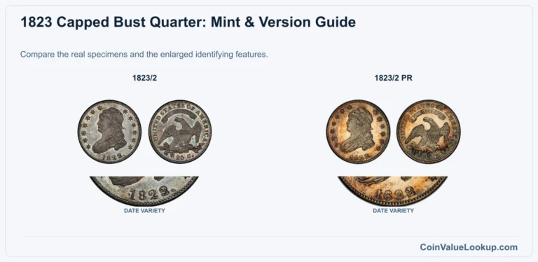 1823 Capped Bust Quarter Coin Value: How Much Is It Worth?