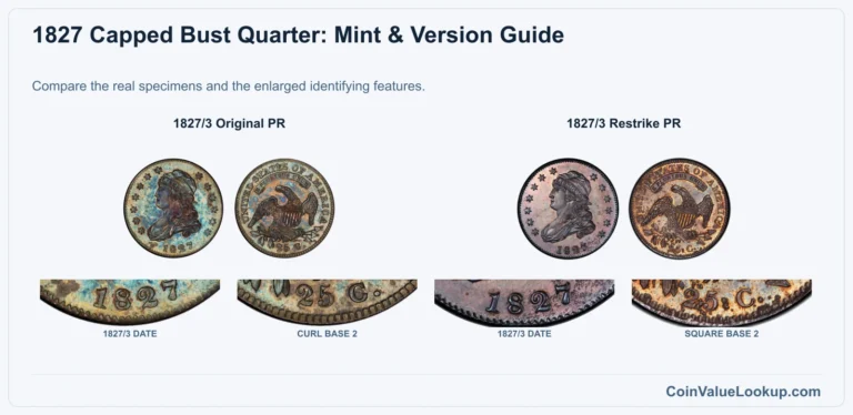 1827 Capped Bust Quarter Coin Value: How Much Is It Worth?