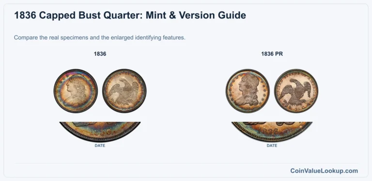 1836 Capped Bust Quarter Coin Value: How Much Is It Worth?