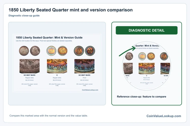 1850 Liberty Seated Quarter Coin Value: How Much Is It Worth?