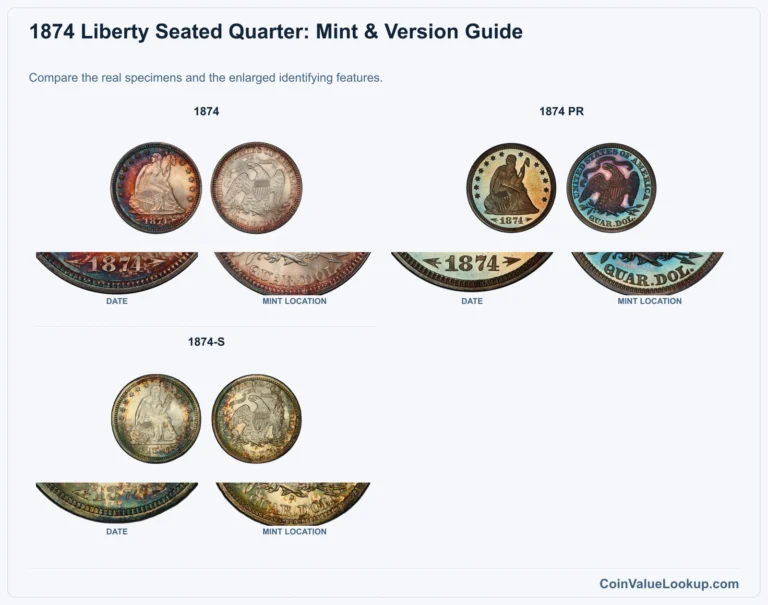 1874 Liberty Seated Quarter Coin Value: How Much Is It Worth?