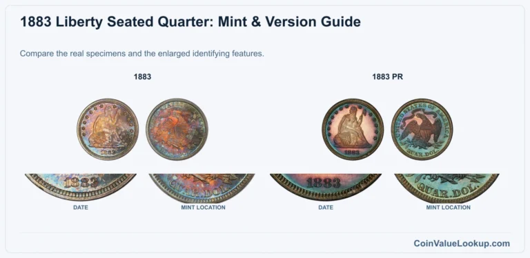 1883 Liberty Seated Quarter Coin Value: How Much Is It Worth?
