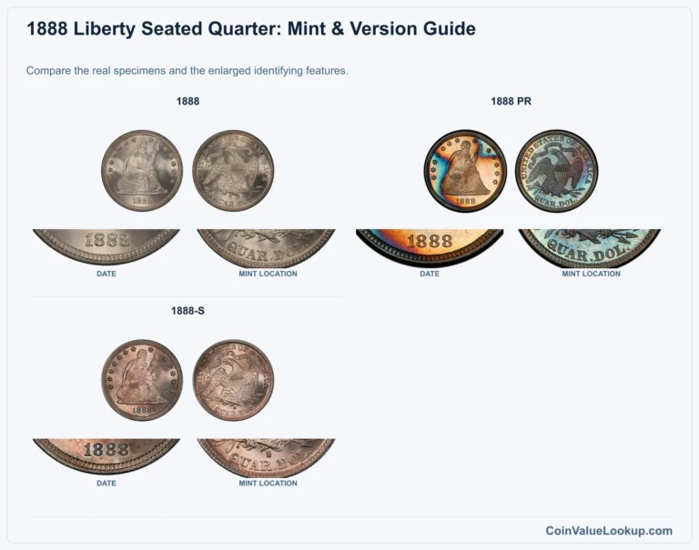 1888 Liberty Seated Quarter Coin Value: How Much Is It Worth?