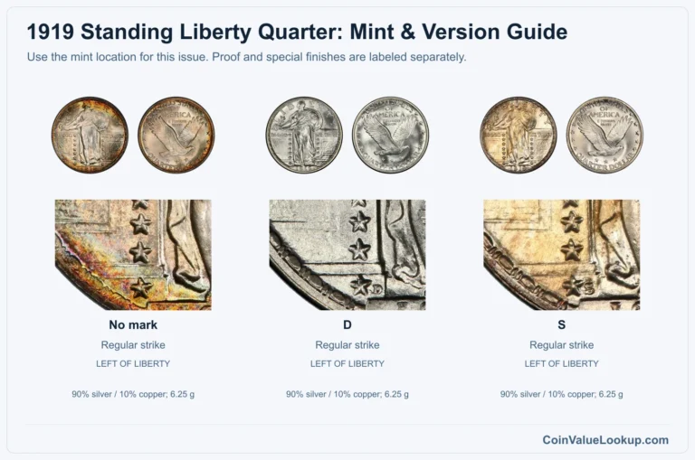 1919 Standing Liberty Quarter Coin Value: How Much Is It Worth?