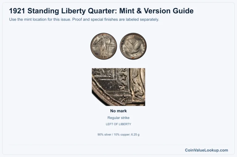 1921 Standing Liberty Quarter Coin Value: How Much Is It Worth?