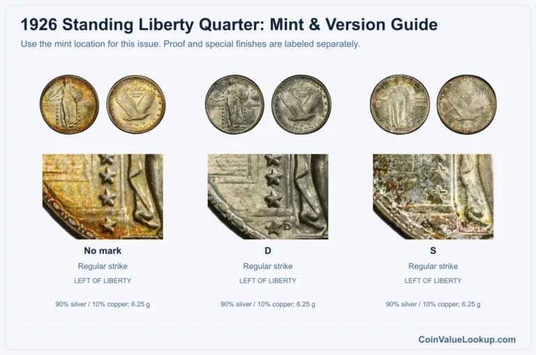 1926 Standing Liberty Quarter Coin Value: How Much Is It Worth?