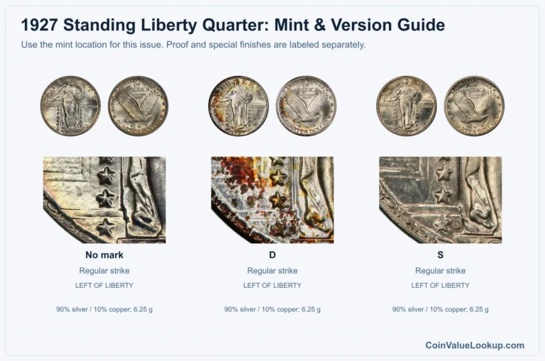 1927 Standing Liberty Quarter Coin Value: How Much Is It Worth?