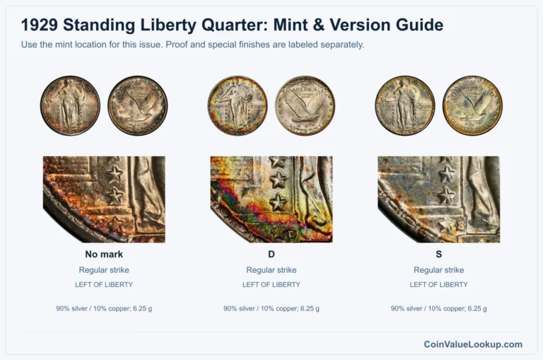 1929 Standing Liberty Quarter Coin Value: How Much Is It Worth?