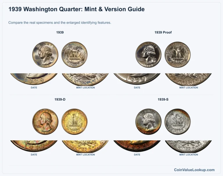 1939 Washington Quarter Coin Value: How Much Is It Worth?