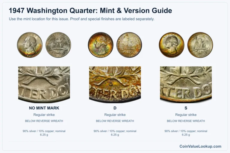 1947 Washington Quarter Coin Value: How Much Is It Worth?