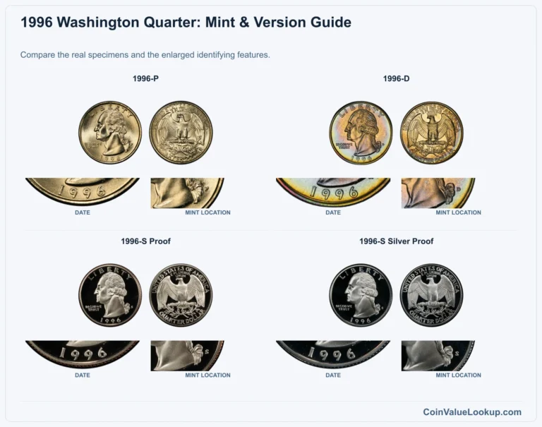 1996 Washington Quarter Coin Value: How Much Is It Worth?